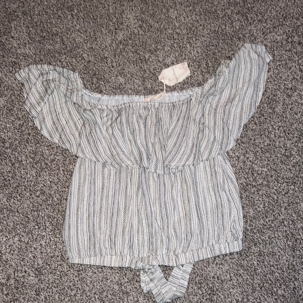 Off the shoulders blouse